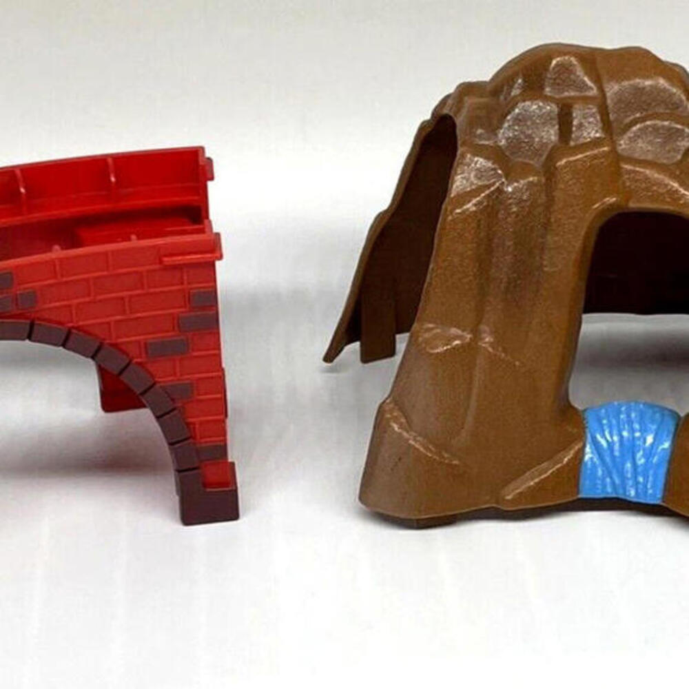 Vintage Thomas & Friends Wooden Railway Bridge Tunnel Track Lot Learning Curve